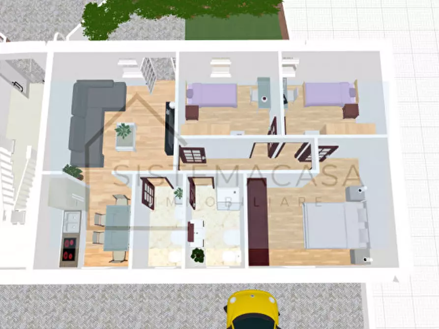 Immagine 9 di Appartamento in vendita  in Via Curte a Forli'