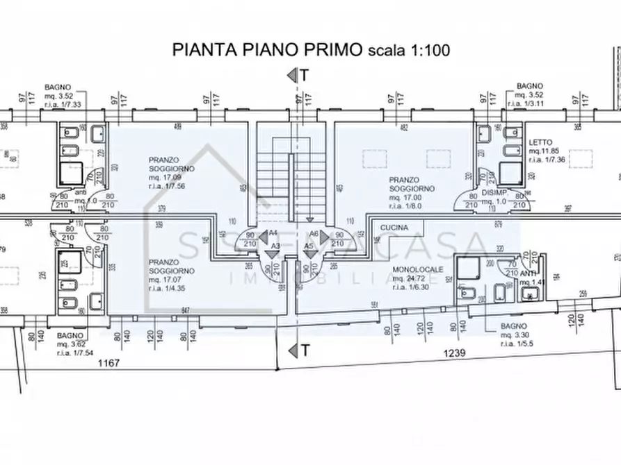 Immagine 4 di Appartamento in vendita  in Via Curte a Forli'