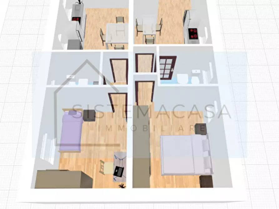 Immagine 10 di Appartamento in vendita  in Via Curte a Forli'