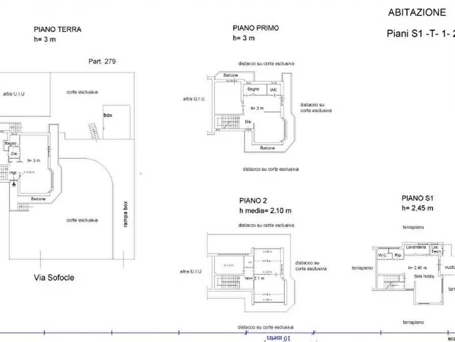 Immagine 77 di Villa in vendita  in Via Sofocle a Roma