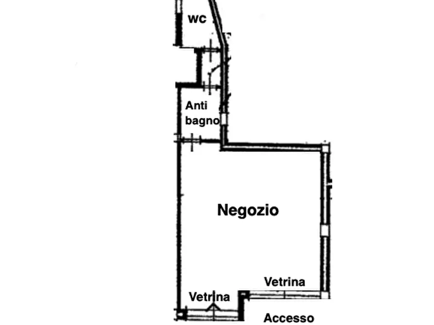 Immagine 23 di Negozio in vendita  in via antonio serra a Roma