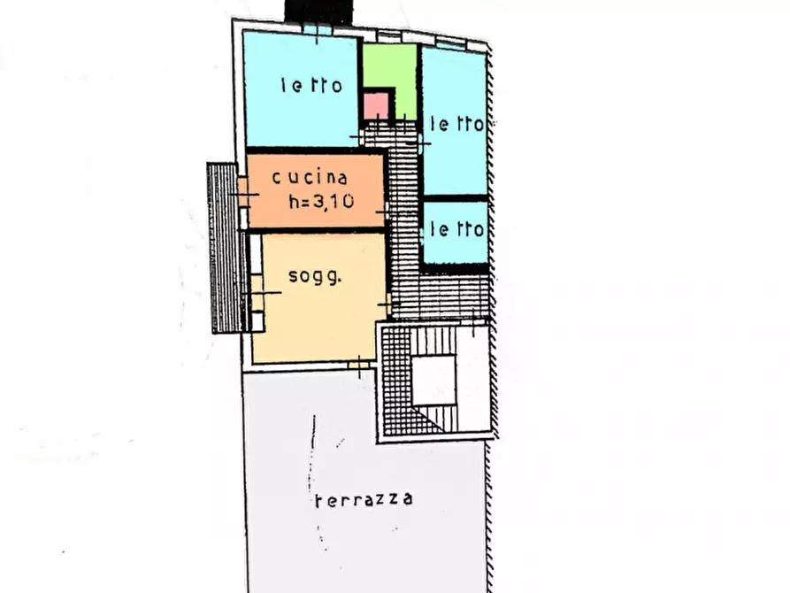 Immagine 31 di Attico in vendita  a Fasano