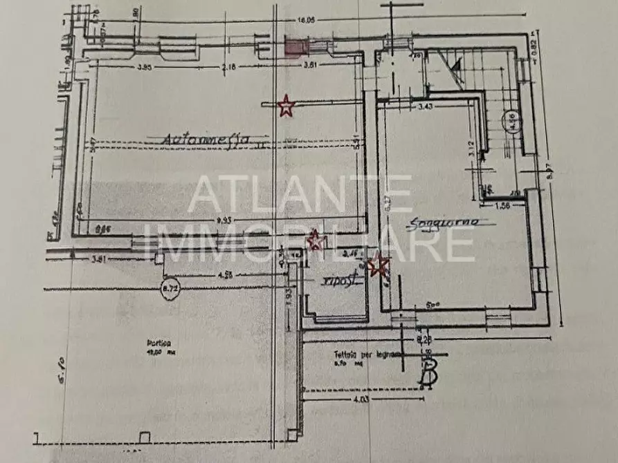 Immagine 8 di Villetta a schiera in vendita  in Via Peschiera a Montescudo-Monte Colombo