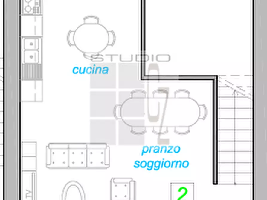 Immagine 5 di Casa trifamiliare in vendita  in via Laura Grassini a Loreggia