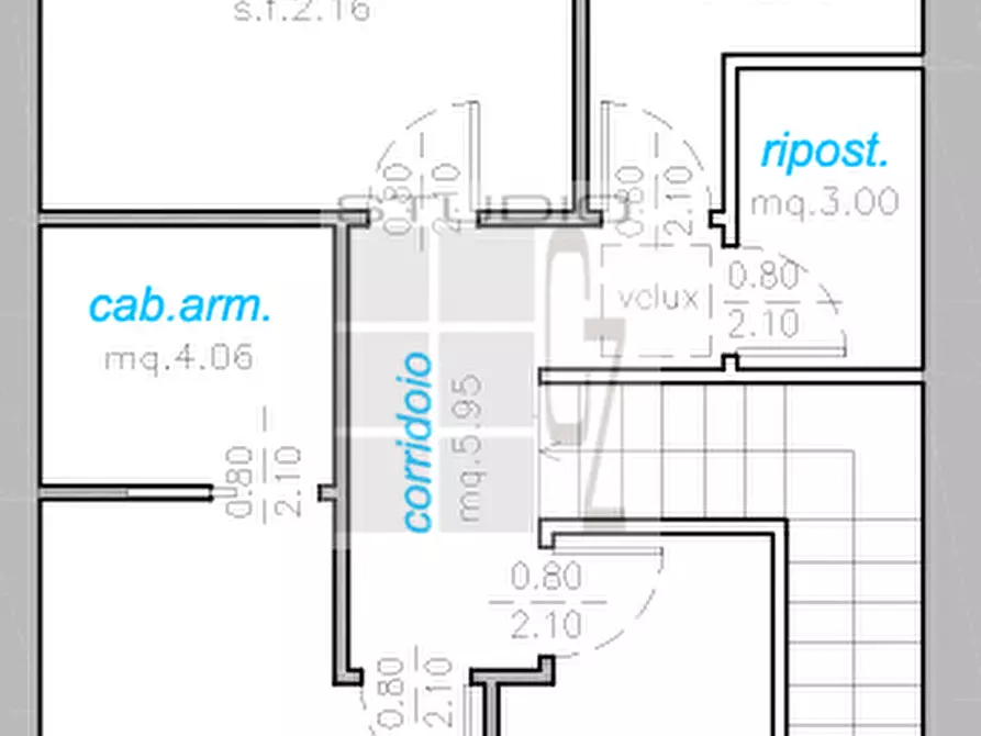 Immagine 6 di Casa trifamiliare in vendita  in via Laura Grassini a Loreggia