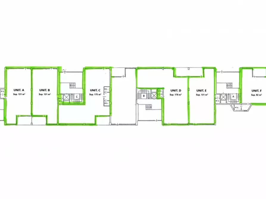 Immagine 29 di Ufficio in vendita  in Viale Europa 12 a Vicenza