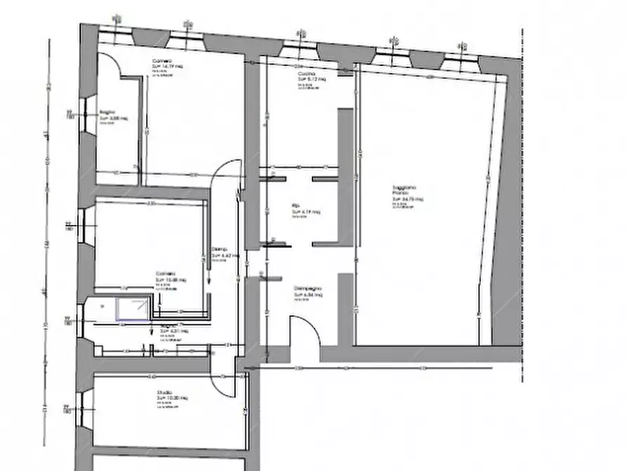 Immagine 30 di Appartamento in vendita  in Via Giuseppe Mazzini a Parma