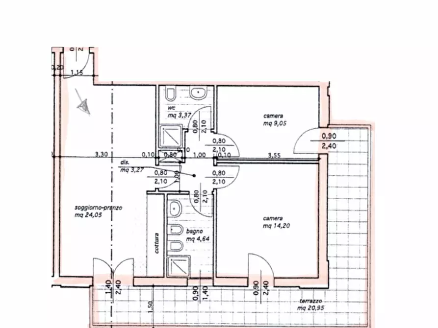 Immagine 29 di Appartamento in vendita  a Padova