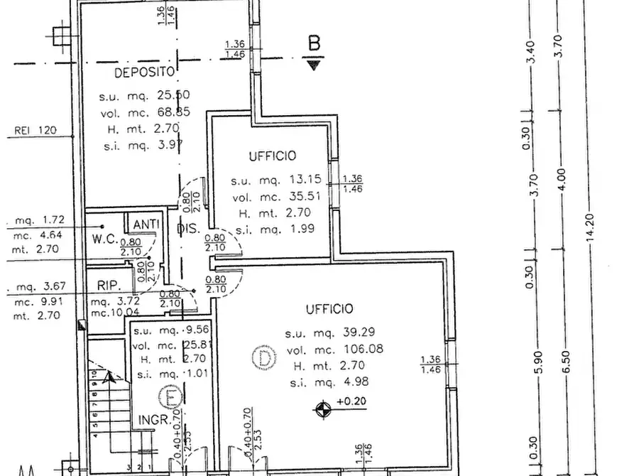 Immagine 19 di Ufficio in affitto  a Vigonza