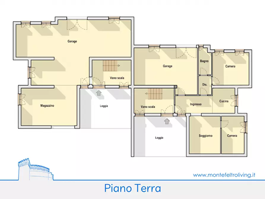 Immagine 40 di Casa bifamiliare in vendita  in Strada Provinciale Fangacci a Urbania