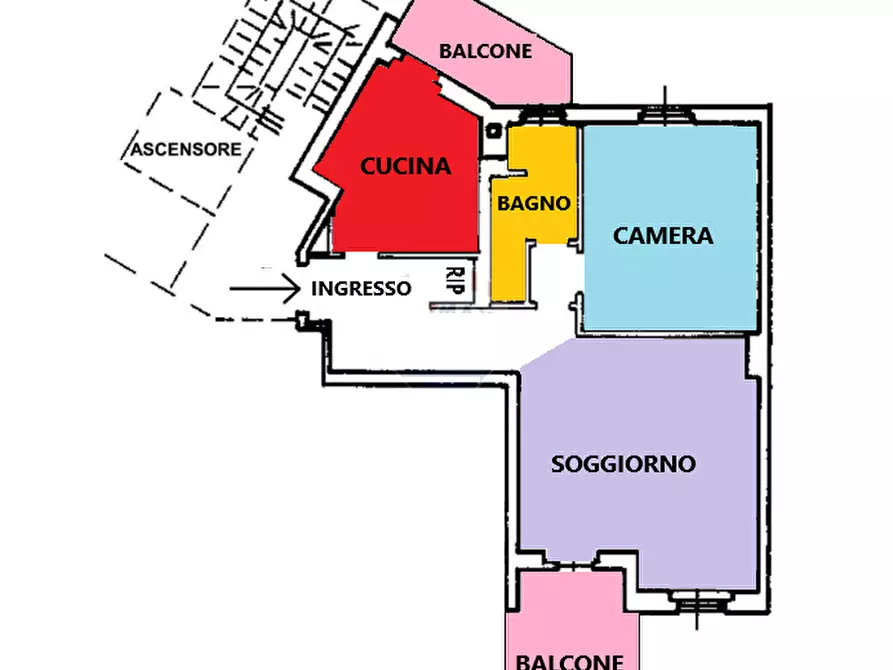 Immagine 35 di Appartamento in vendita  in Via Gallarate 114 Milano a Milano