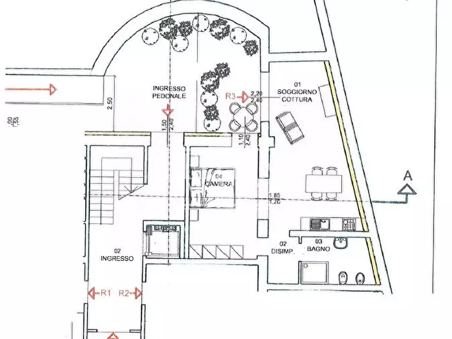 Immagine 11 di Appartamento in vendita  in via borgo berga 30/40 a Vicenza