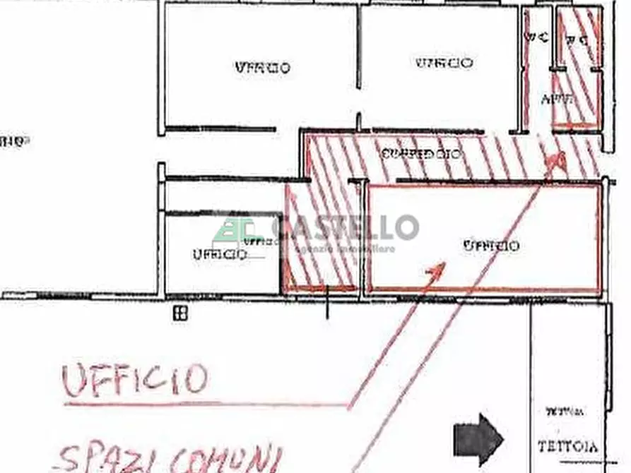 Immagine 18 di Ufficio in affitto  in Cavinello Ovest a Pianiga