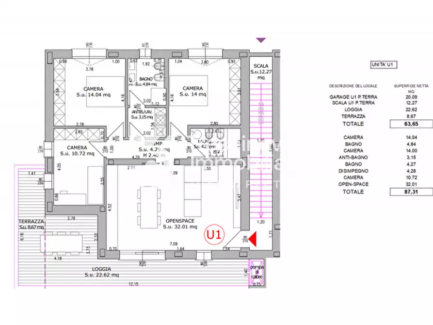 Immagine 16 di Appartamento in vendita  in Borgo San Daniele a Povegliano