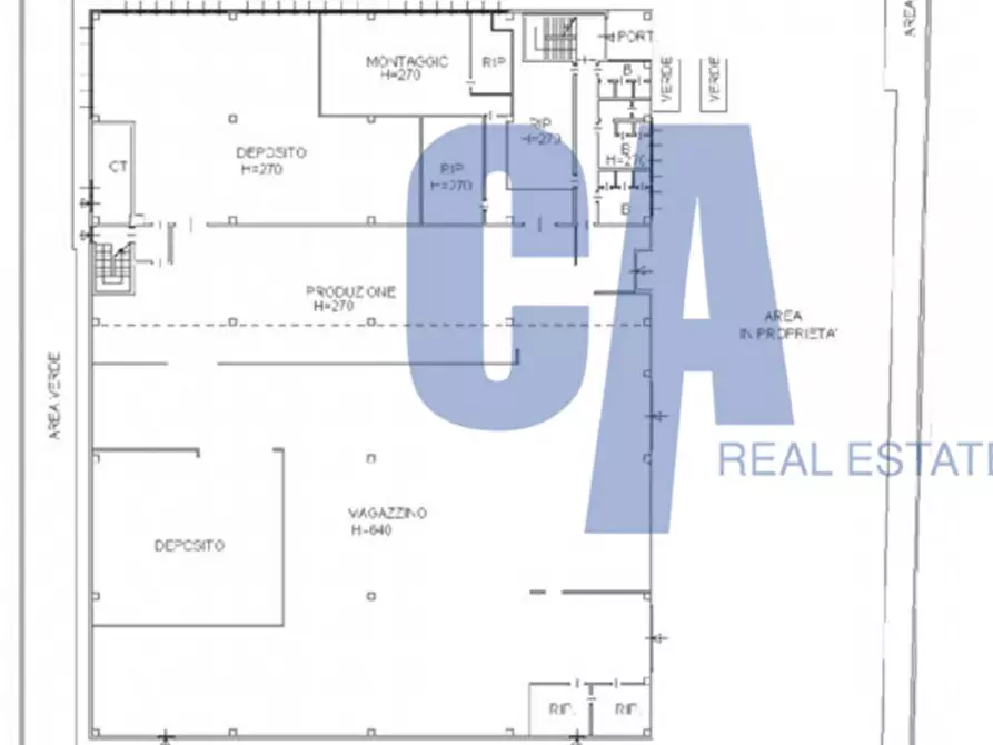 Immagine 10 di Laboratorio in vendita  in VIA SAN LUIGI a Caponago