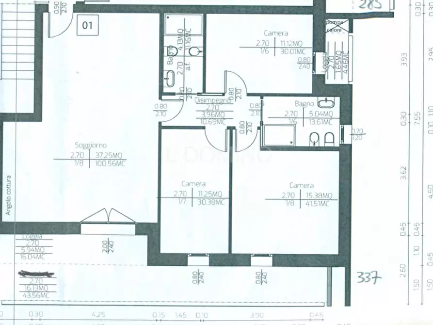 Immagine 3 di Appartamento in vendita  in Via Orlando Galante a Padova