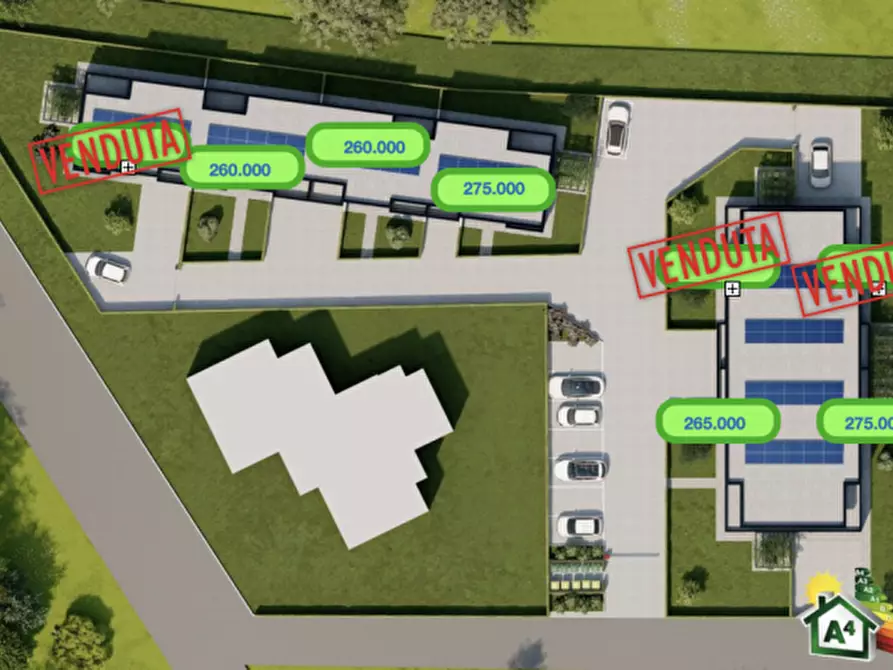 Immagine 16 di Casa quadrifamiliare in vendita  in Via Vittorio Emanuele II a Legnaro