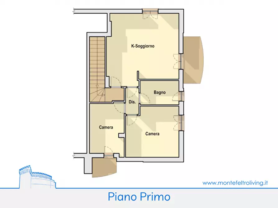 Immagine 20 di Appartamento in vendita  in Via Cattaneo a Urbania