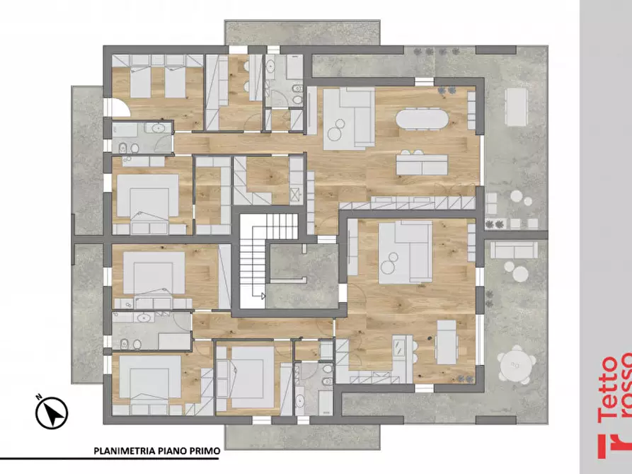 Immagine 14 di Appartamento in vendita  in via vittorio veneto a Vigodarzere