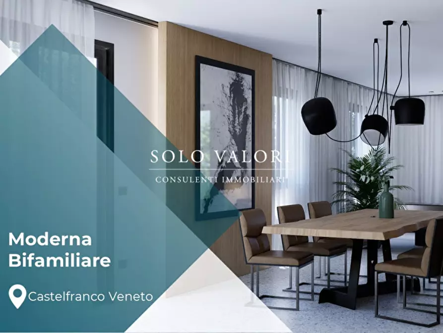 Immagine 3 di Casa bifamiliare in vendita  a Castelfranco Veneto