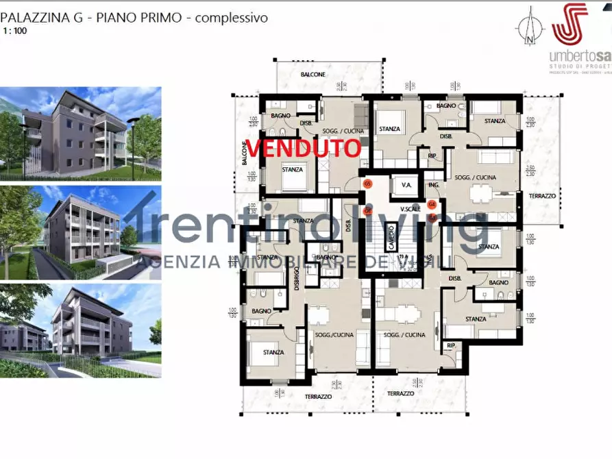 Immagine 11 di Appartamento in vendita  in Via Carlo Devigili a Mezzolombardo