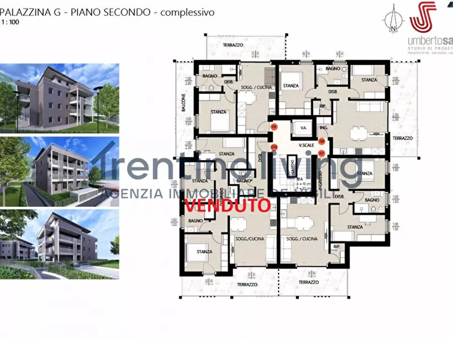 Immagine 12 di Appartamento in vendita  in Via Carlo Devigili a Mezzolombardo