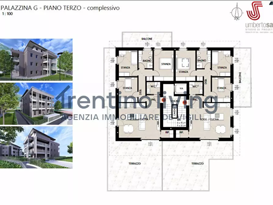 Immagine 13 di Appartamento in vendita  in Via Carlo Devigili a Mezzolombardo