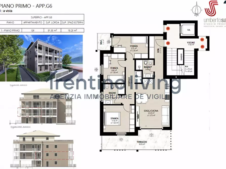Immagine 21 di Appartamento in vendita  in Via Carlo Devigili a Mezzolombardo