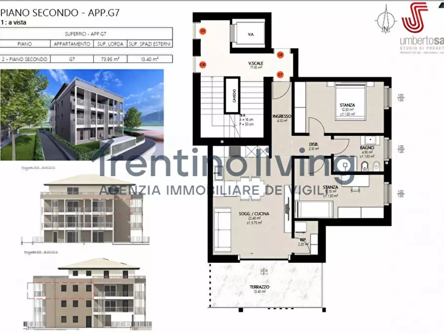 Immagine 22 di Appartamento in vendita  in Via Carlo Devigili a Mezzolombardo