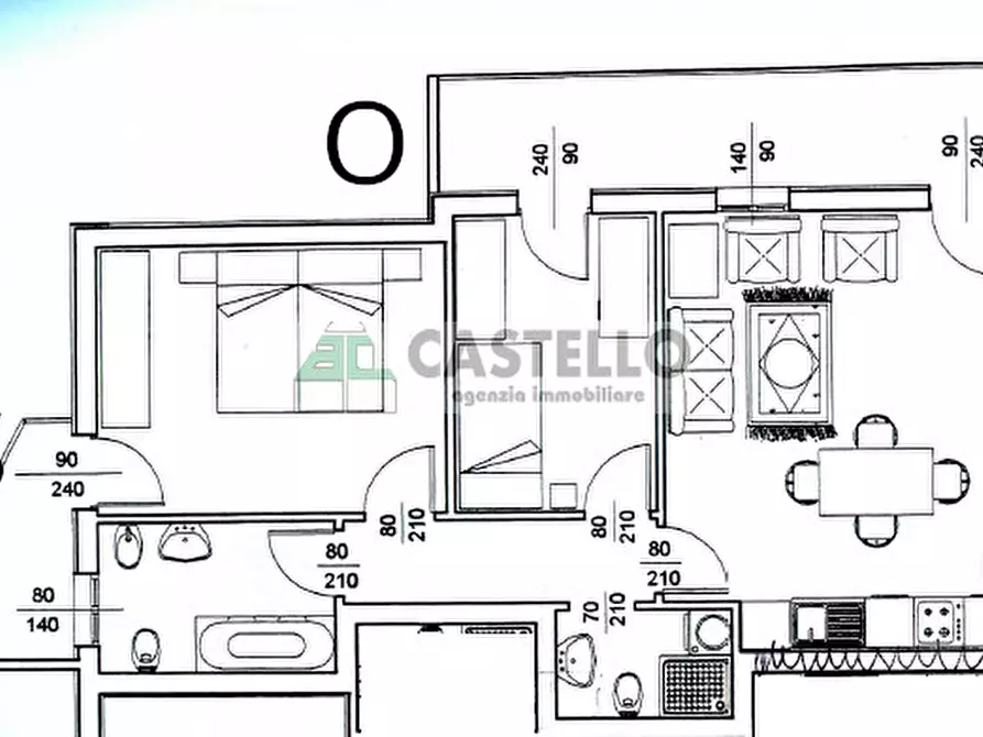 Immagine 21 di Appartamento in vendita  in Via Dalmazia a Curtarolo