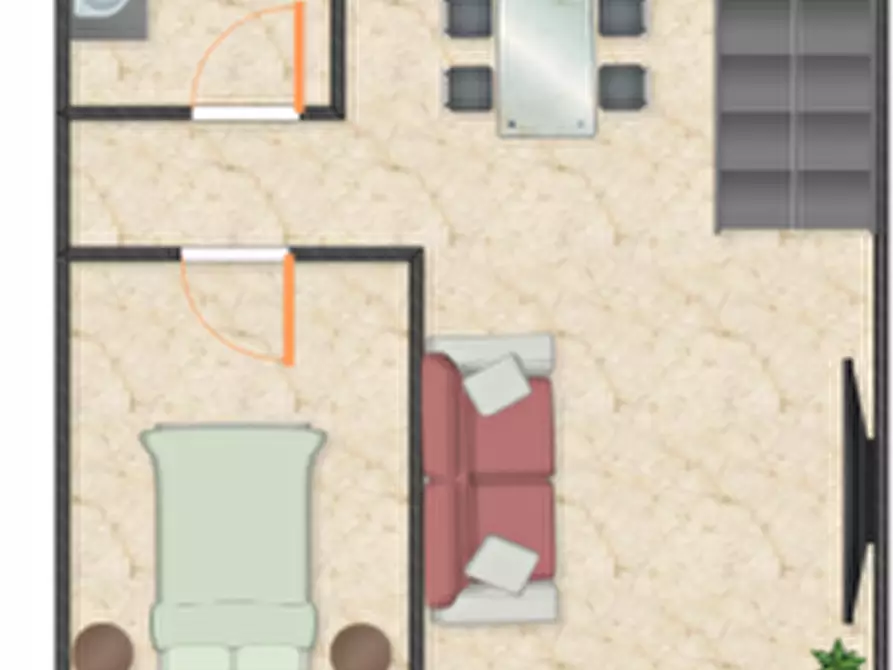 Immagine 29 di Villetta a schiera in vendita  in Via Is Ciappas 38 a Sant'anna Arresi