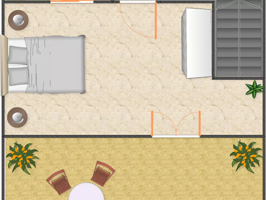 Immagine 30 di Villetta a schiera in vendita  in Via Is Ciappas 38 a Sant'anna Arresi