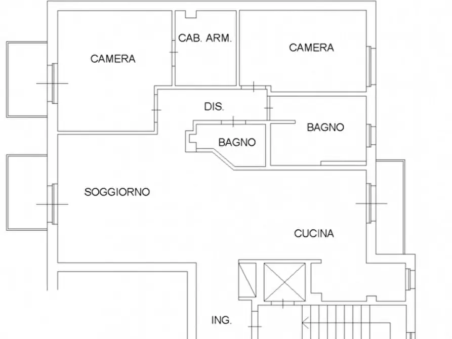 Immagine 12 di Appartamento in vendita  in Ospedale Nuovo a Arezzo