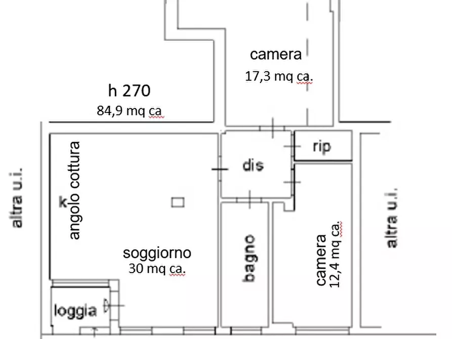 Immagine 14 di Appartamento in vendita  in VIA CIMABUE a Campi Bisenzio