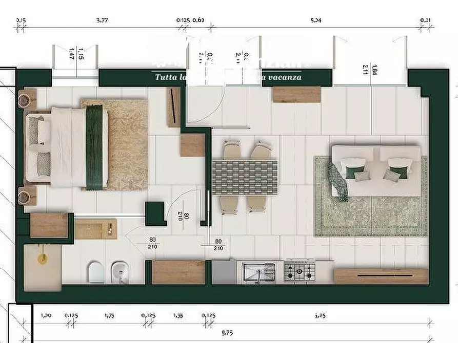 Immagine 14 di Appartamento in vendita  in PORTO FARO a Palau