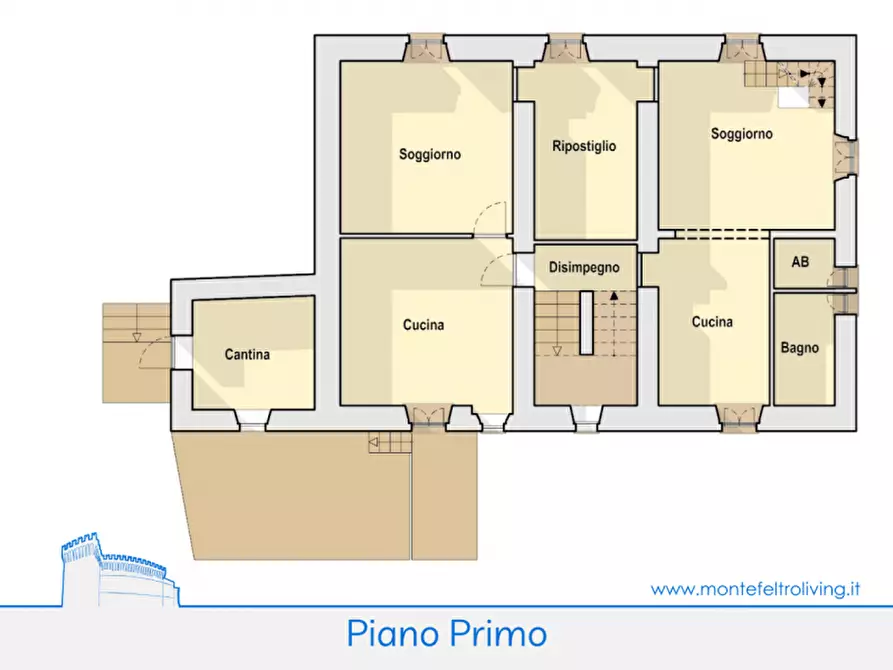 Immagine 51 di Rustico / casale in vendita  in Valenzano a Sestino