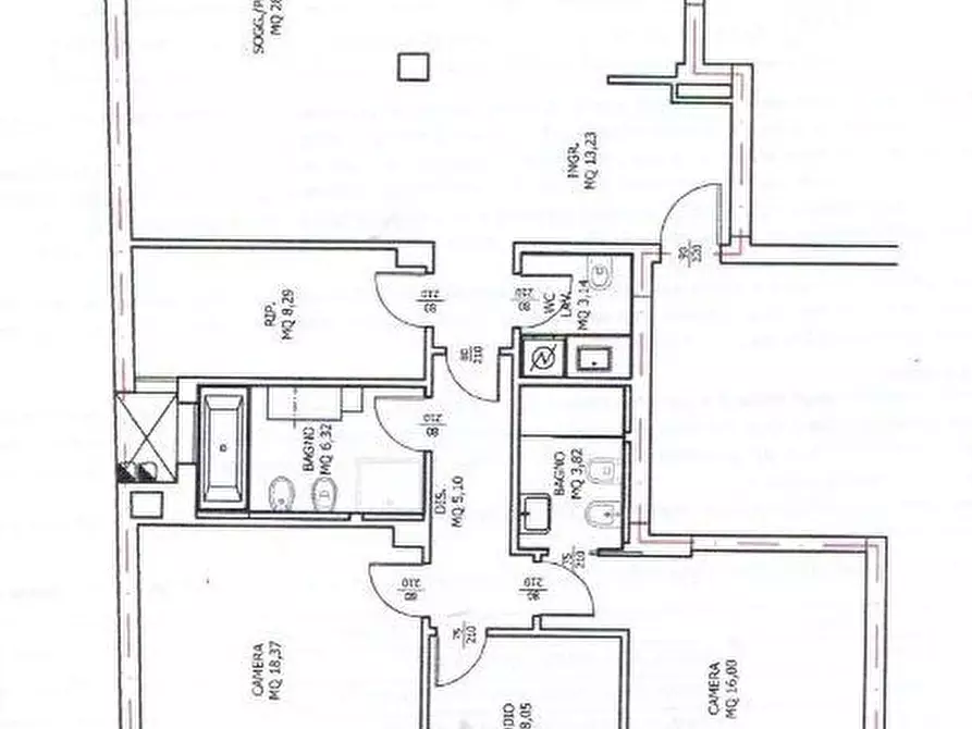 Immagine 24 di Appartamento in vendita  a Padova