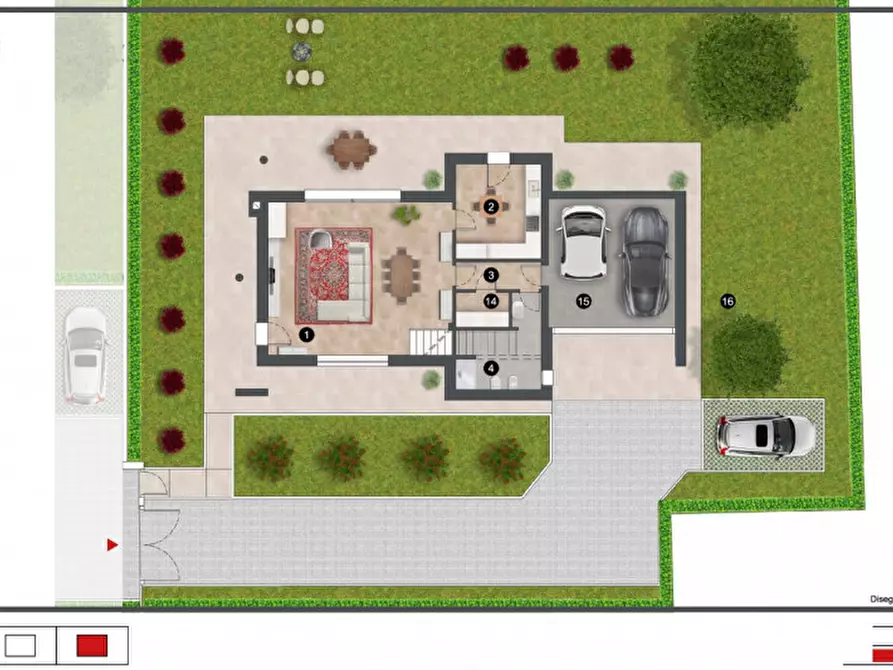 Immagine 10 di Casa indipendente in vendita  in via san lorenzo a Abano Terme