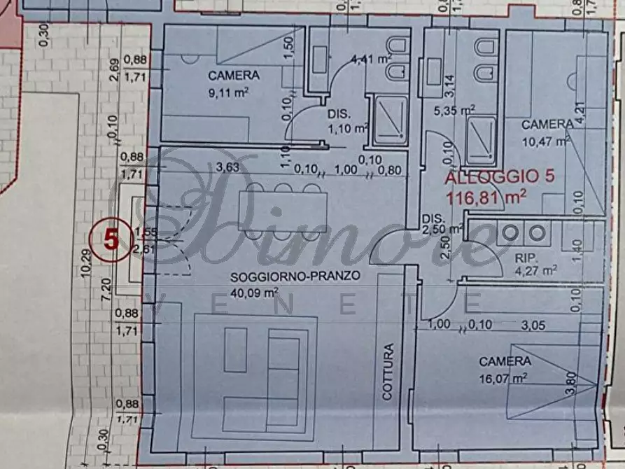 Immagine 18 di Appartamento in vendita  in piazza martiri della liberta' a Mirano