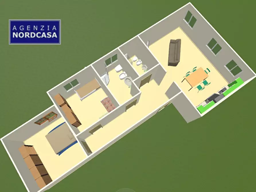 Immagine 6 di Appartamento in vendita  in Via Benedetto Cairoli a Dolo