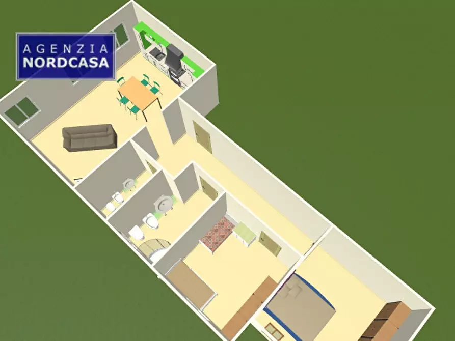 Immagine 7 di Appartamento in vendita  in Via Benedetto Cairoli a Dolo