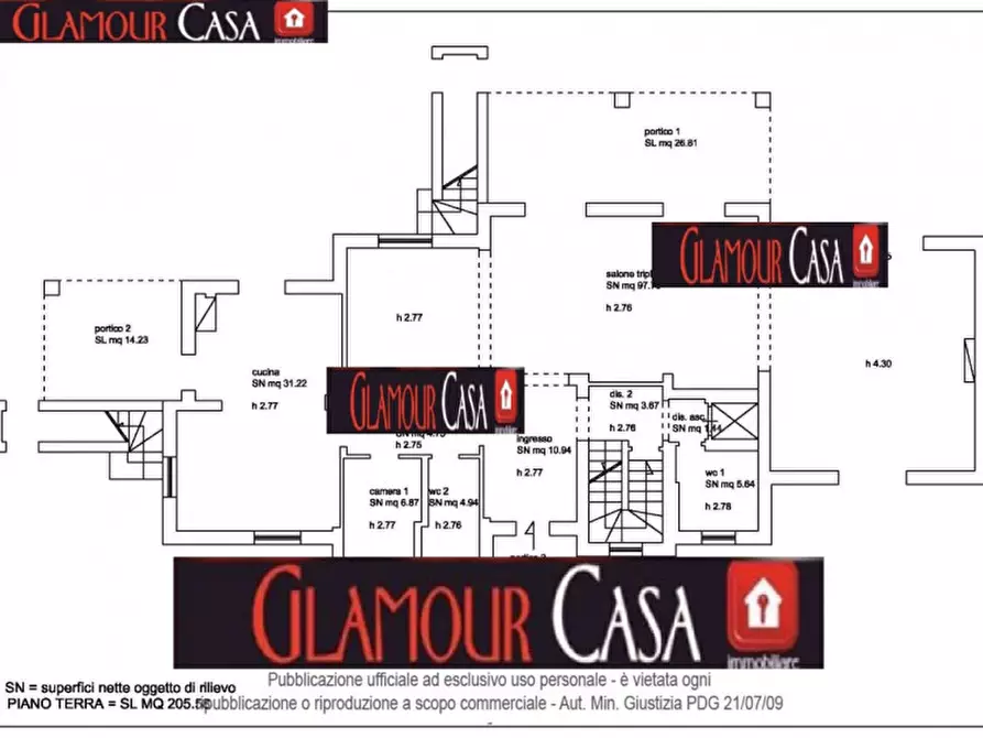 Immagine 6 di Villa in vendita  in Via della Bella Vista a Grottaferrata