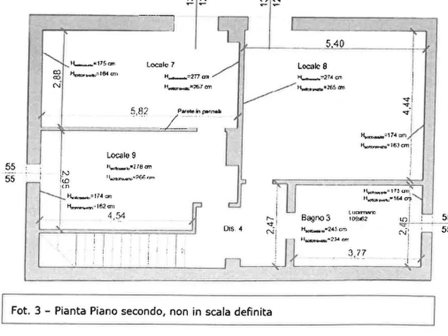 Immagine 3 di Appartamento in vendita  in Via Villa Biscossi, 21 a Galliavola