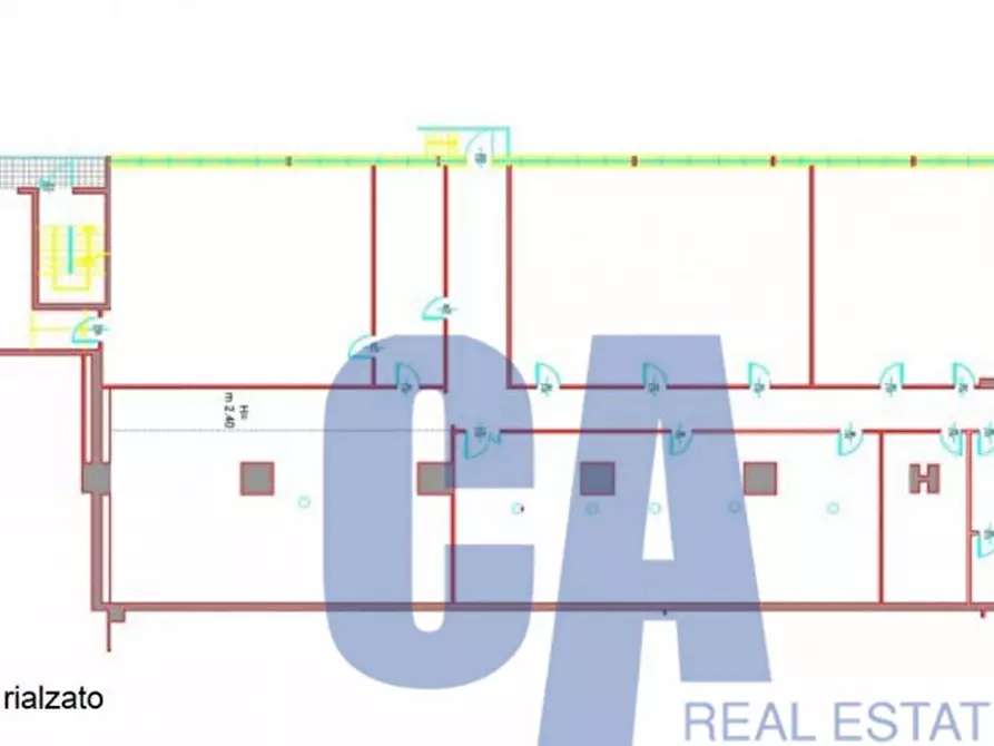 Immagine 3 di Ufficio in affitto  in VIA MECENATE a Milano