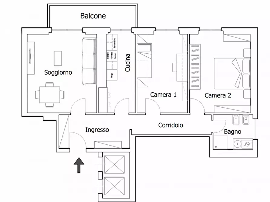 Immagine 48 di Appartamento in vendita  in Via Bologna, 28 a Bresso