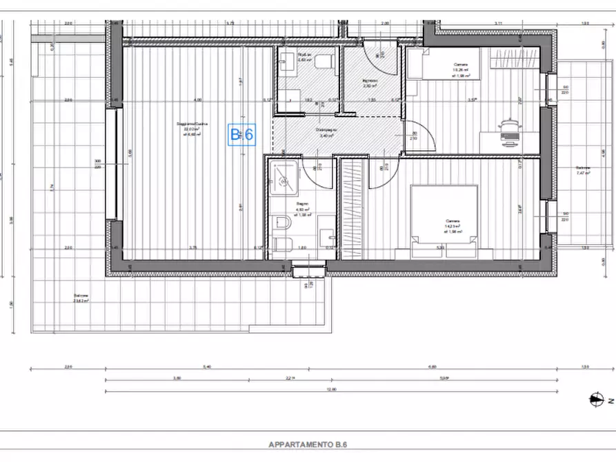 Immagine 30 di Appartamento in vendita  in Via del Porto a Aldeno