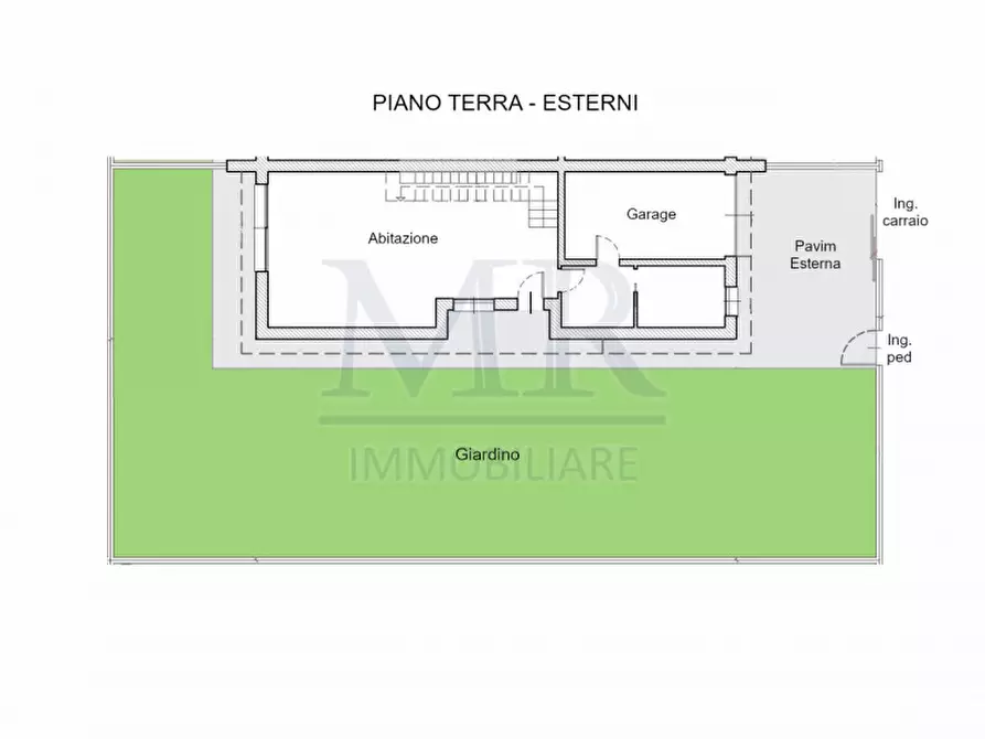 Immagine 2 di Casa bifamiliare in vendita  in Via vecchia a Padova