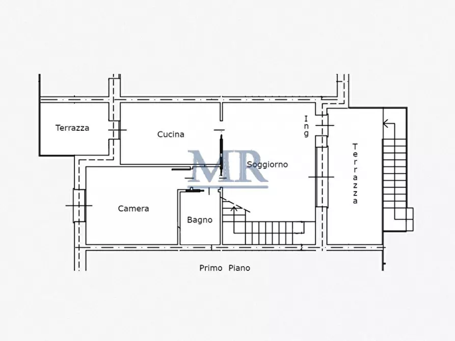 Immagine 9 di Villetta a schiera in vendita  in via comino a Padova