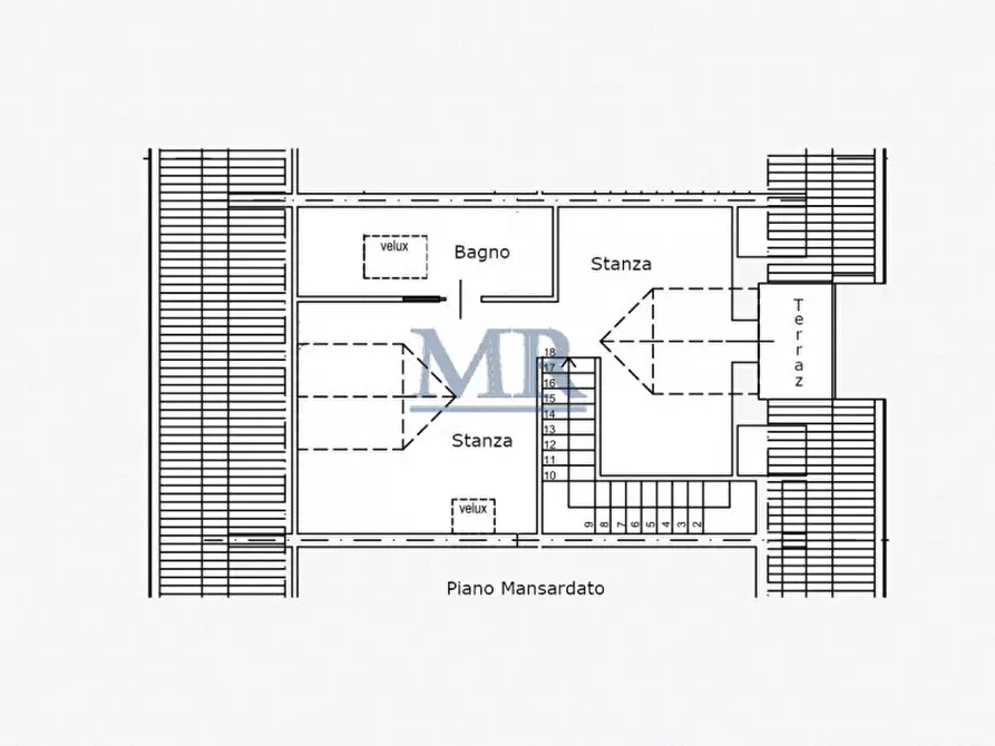 Immagine 22 di Villetta a schiera in vendita  in via comino a Padova