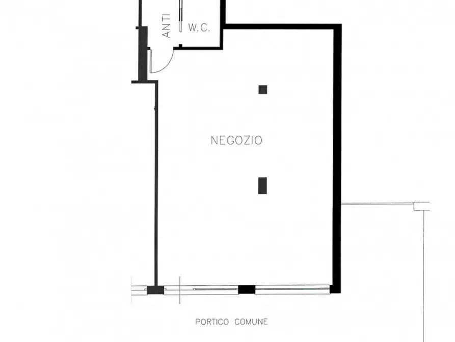 Immagine 2 di Negozio in vendita  a Carbonera